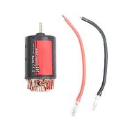 SURPASS 5-Slot 550 0.50 Wire 20T Brushed Motor for 1/10 RC Crawler | Programmation via carte compacte, Dissipation thermique renforcée, Remplacement pour crawler RC