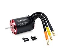 Surpass RC 3650 Moteur sans balais V2 3650 3250 KV 4 pôles Moteur Supersonic pour voiture et camion RC 1/10 Noir