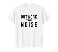 Surpasser la Citation de Motivation du Bruit T-Shirt Graphique avec Valeur