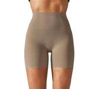 Surpasson Short gainant sans couture qui reste en place, contrôle du ventre, taille haute, amincissant les cuisses, parfait pour une robe, Couleur-8, XL