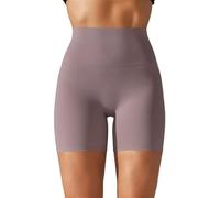 Surpasson Short gainant sans couture qui reste en place, contrôle du ventre, taille haute, amincissant les cuisses, parfait pour une robe, Couleur-6, S