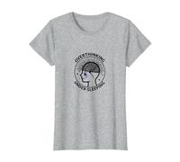 Surpenser la Sensibilisation à la santé mentale sous Le Sommeil T-Shirt, Femme, Gris Chiné, S