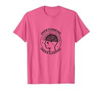Surpenser la Sensibilisation à la santé mentale sous Le Sommeil T-Shirt, Homme, Rose chiné, M