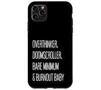 SURPENSEUR, DOOMSCROLLER, Bare Minimum ET Burnout Baby Coque pour iPhone 11 Pro Max