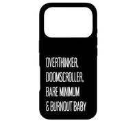 SURPENSEUR, DOOMSCROLLER, Bare Minimum ET Burnout Baby Coque pour iPhone 17 Pro