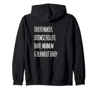 SURPENSEUR, DOOMSCROLLER, Bare Minimum ET Burnout Baby Sweat à Capuche