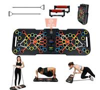 Surplex 41 en 1 Push Up Musculation Push Up Board avec Poignée Compteur Intelligent＆Bande de Résistance Pliable Planche et Appareil de Fitness Système équipement d’Entrainement pour Les Muscle