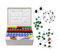Surplex 444 pièces Kit de chimie modèle moléculaire pour étudiant ou Enseignant pour l'apprentissage de la Chimie Organique et inorganique modèle de Structure Chimique