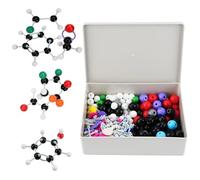 Surplex Kit Molécules Chimie Modèle, 307 Pcs inorganique Biochimie Chimie Outil d'aide Modèle moléculaire Set Enseignant Étudiant Tool Set pour l'apprentissage Raising Imagination Espace