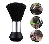 Surplex Nettoyage Coupe de Cheveux Plumeau, Brosse Plumeau pour le Cou Cheveux Salon de Coiffure Barbier, Noir
