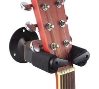 Surplex Support Mural pour Guitare, Guitare Hanger avec verrouillage automatique de Sécurité, Auto Grip Système Serrure, pour All Guitares, Basse, Banjo, Violons, Mandolines, Ukelele (Noir)