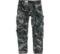 Surplus Airborne Slimmy Jeans/Pantalons, Camouflage noir, Taille L