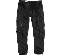 Surplus Raw Vintage Airborne Slimmy Homme Cargo Vintage Pantalon, Noir, XXL