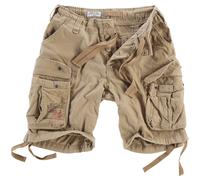SURPLUS ARMÉE STYLE CARGO VINTAGE AÉROPORTÉ HOMMES COTON COMBAT SHORT LAVÉ BEIGE