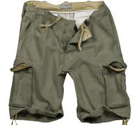 SURPLUS ARMÉE STYLE HOMMES COMBAT SHORTS CARGO VINTAGE LAVÉS COTON OLIVE VERT OD