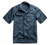Surplus Base Chemise Manche courte Hommes Travail Militaire Extérieur Marine