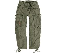 SURPLUS HOMMES BAGARRES PANTALON TRAVAIL USURE ARMÉE CARGO PANTALON VINTAGE OLIV