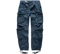 Surplus Raw Vintage Airborne Herren Cargo Hose, Navy, XXL