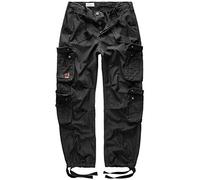 Surplus Raw Vintage Airborne Herren Cargo Hose, Noir, L