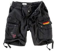 Surplus Raw Vintage Airborne Short cargo pour homme, Patch noir, L