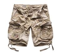 Surplus Raw Vintage Airborne Vintage Homme Cargo Shorts, desertstorm, 3XL