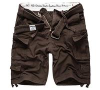 Surplus Raw Vintage Division Homme Cargo Shorts, Marron, 4XL