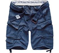Surplus Raw Vintage Division Homme Cargo Shorts, Navy, 5XL