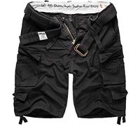 Surplus Raw Vintage Division Short Cargo pour Hommes - Noir, S