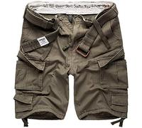 Surplus Raw Vintage Division Short Cargo pour Hommes - Olive, M