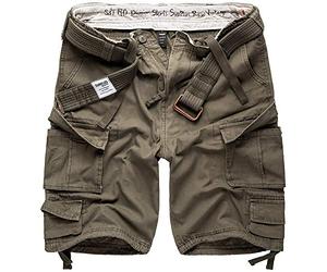 Surplus Raw Vintage Division Short Cargo pour Hommes - Olive, M