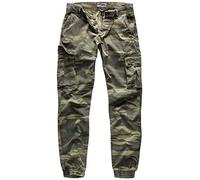 Surplus Raw Vintage Homme Cargo Bad Boys Pants, Green-Camo, XL