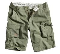 Surplus Raw Vintage Homme Cargo Trooper Shorts, Olive, XL