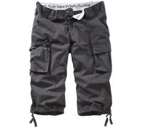 Surplus Trooper Legend 3/4 Shorts Durable Outdoor Hommes Cargo Trekking Black