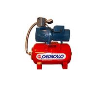 Surpresseur 60L Pedrollo HYDROFRESHPLURIJETm4100X60 - Pompe a eau 0,60 kW centrifuge jusqu'à 7,8 m3/h monophasé 220V