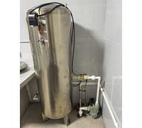 Surpresseur Conteneurs de Stockage D’Eau Pressurisés Mobiles, Vessie D’Osmose Inverse Petite et Grande pour Sous-Sol Cuisine, Capacité 60 100 160 200 250 300 L(155x50cm(300L/79.2gal))