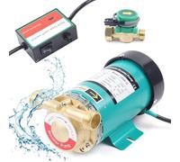 Surpresseur D'eau, 120 W, Pressurisation Automatique, Avec Dispositif De Refroidissement Et Trous De Dissipation Thermique, For Douche, Machine À Laver, Jardin