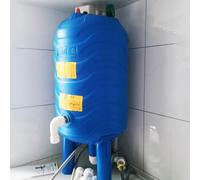 Surpresseur Eau,Cuve Pression Verticale for Usage Agricole et Industriel,Système de Stockage D'eau Sous Pression de Grande Capacité Kit de Montage(52.8Gal/200L-H130cmxW45cm)
