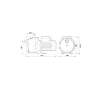 Surpresseur pool espa tri 1 cv (0.75 kw)