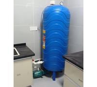 Surpresseur Réservoir D’Eau en PE sur Support pour Puits, Tour de Stockage D’Eau Pressurisée Verticale pour Résidentiel RV Arrosage, Conteneurs de Stockage(45x90cm(120L/31.7gal))