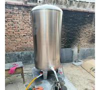 Surpresseur Réservoir de Pression de Pompe de Puits avec Kit D'installation, Réservoir de Stockage D'eau de Puits en Ciment pour Pré-charge, Surpresseur D'urgence du Système D'eau(45x95cm (100L/26 gal