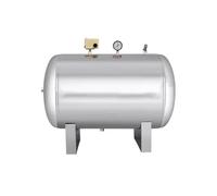 Surpresseur Réservoir de Stockage D'eau Sous Pression Horizontal, Machine à Tour de Pression D'eau de Secours, Conteneurs D'expansion de Chauffe-eau de Salle de Bain Domestique(95x65cm/200L/52.8gal)