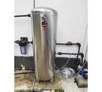Surpresseur Tour d'Eau de Puits Sous Pression à Robinet Automatique avec Kit d'Installation Complet, Machine d'Alimentation en Eau Portable Autoportante(60x40cm(60L/15.8gal))