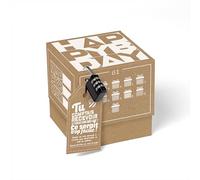 SURPRISA Boîte à énigmes Happy Bday - Emballage créatif pour cadeaux d'anniversaire et bons d'achat en papier kraft, 1 unité, 12.5 cm x 12.5 cm x 12.5 cm, À partir de 6 ans