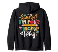 Surprise de l'enseignant suppléant Appréciation Sweat à Capuche