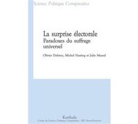 Surprise électorale. Paradoxes du suffrage universel (La) Olivier Dabène (Coordination éditoriale), Michel Hastings (Coordination éditoriale), Julie Massal (Coordination éditoriale)