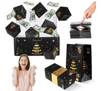 Surprise Gift Box Boîte cadeau explosive pour anniversaire Happy Birthday Pop Up Mystery Box Pop Up Boîte cadeau surprise explosion Boîte cadeau pop-up pour anniversaire avec sac cadeau