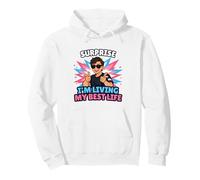 Surprise : Je vis ma Meilleure Vie Trans, Trans Pride LGBTQ Sweat à Capuche