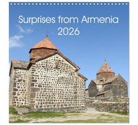 Surprises from Armenia (Wall Calendar 2026 12 × 12 Inch) CALVENDO 12 Month Wall Calendar: Small country with great culture.