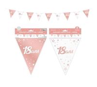 Surprisez-vous Guirlande à Pavillons - Métal - Age - 6 m - Rose Gold