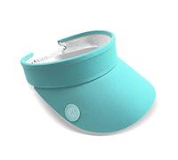 Surprizeshop Visière de golf pour femme | Fil téléphonique | Aimant intégré | Marqueur de balle émaillé à la main de 25 mm | Visière rigide | Plusieurs couleurs | Visière de golf | Visière de tennis,